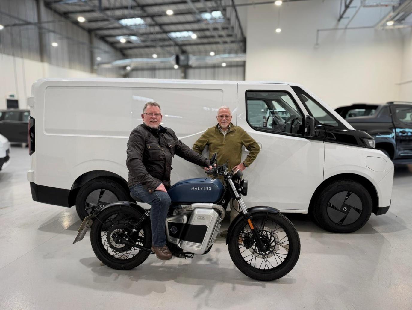PRESS RELEASE Rygor supports RAF veterans Lands End to John OGroats motorcycle challenge with loan of Farizon el (002)